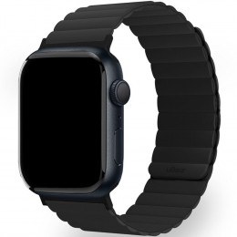 Ремешок uBear WB08BL01ML-AW для Apple Watch 49 (45, 44, 42) mm. силиконовый черный Mode M (L)