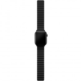 Ремешок uBear WB08BL01ML-AW для Apple Watch 49 (45, 44, 42) mm. силиконовый черный Mode M (L)