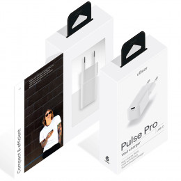 СЗУ uBear Pulse Pro 1 USB-C 30W, белое