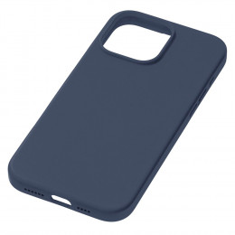 Чехол Rocket Silk силикон (с MagSafe) для iPhone 16 Pro Max темно-синий