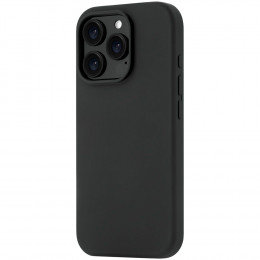 Чехол uBear Touch Mag Case силикон черный (с MagSafe) для iPhone 16 Pro