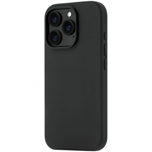 Чехол uBear Touch Mag Case силикон черный (с MagSafe) для iPhone 16 Pro
