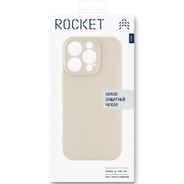 Чехол Rocket Sense силикон для iPhone 16 Pro Max песочный