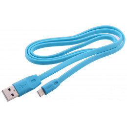 Кабель Remax (RC-06i) USB - Lightning 2м. голубой