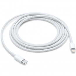 Кабель Apple (MQGJ2ZM/A) USB-C - Lightning 1м белый