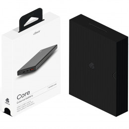 ПЗУ uBear Core (PB08BL10000-PD) 10000mAh, 1 USB 2 USB-CPD черное