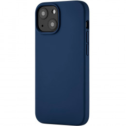Чехол uBear Touch Mag Case силикон темно-синий (с MagSafe) для iPhone 13