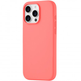 Чехол uBear Touch Mag Case силикон коралловый (с MagSafe) для iPhone 16 Pro Max