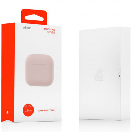 Чехол накладка Touch силикон soft-touch uBear розовый для AirPods 3 (CS64PS04-AP21)