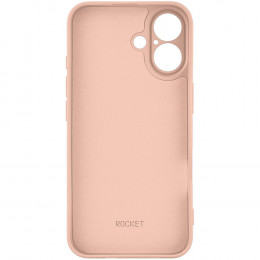 Чехол Rocket Sense силикон для iPhone 16 персиковый