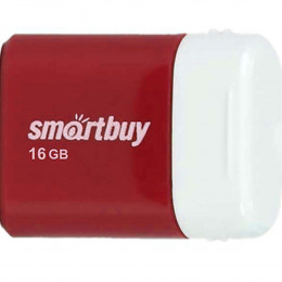 Flash-накопитель Smartbuy Lara USB 2.0 16Gb красная  (SB16GBLARA-R)