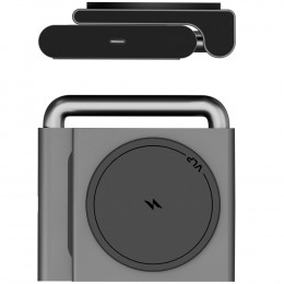 Док-станция VLP Zen Charger c Magsafe зарядкой для iPhone и AirPods 15W, серый