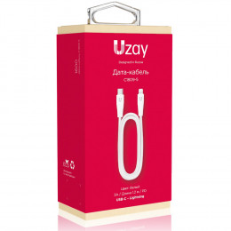 Кабель Uzay (12CL-C1809-5-WH) USB-C - Lightning 1,2м белый