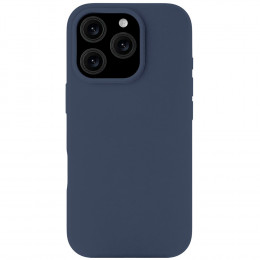 Чехол Rocket Silk силикон (с MagSafe) для iPhone 16 Pro темно-синий