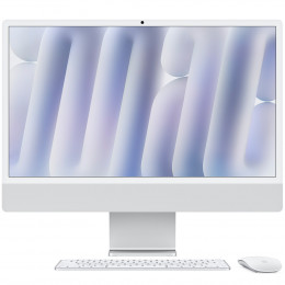 Apple iMac 24" 2024 (M4 10C CPU/10C GPU/16Гб/512Гб SSD) Silver