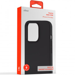 Чехол uBear Touch Mag Case силикон черный (с MagSafe) для iPhone 13 Pro Max