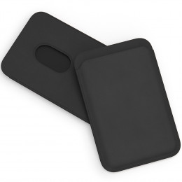 Чехол VLP Magnet Wallet эко-кожа (RFID защита) для устройств с Magsafe черный