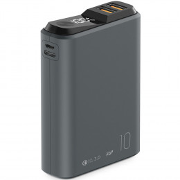 ПЗУ OLMIO (QS -10) 10000mAh, 2 USB 1 USB-C 22,5W,QC 3.0 / PD 3.0 серый