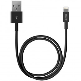 Кабель Deppa (72115) USB - Lightning 1,2м. черный