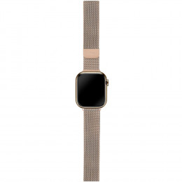 Ремешок uBear WB05GL02SM-AW для Apple Watch 38 (40, 41) mm. сталь золотой Spark S (M)