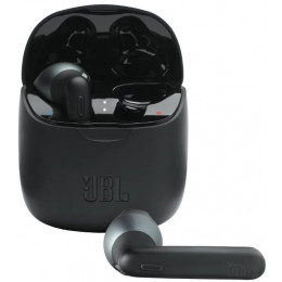 Наушники JBL (TUNE225) Bluetooth вкладыши с микрофоном черные