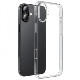 Чехол KWI-NI накладка силикон для iPhone 16 прозрачный
