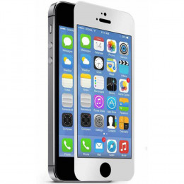 Защитное стекло 3D re.Cover Pro   белое на экран iPhone 5/5S/5C/SE