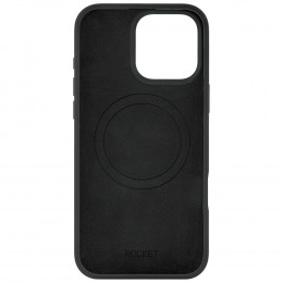 Чехол Rocket Silk силикон (с MagSafe) для iPhone 16 Pro Max черный