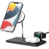 Док-станция NATIVE UNION Snap 3in1 c Magsafe зарядкой для iPhone, AirPods и Apple Watch 15W, черная