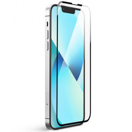 Защитное стекло керамика 3D re.Cover Pro  прозрачное  на экран iPhone 13/13 Pro