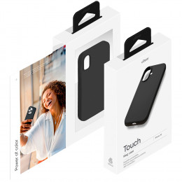 Чехол uBear накладка Touch Mag Case силикон (с MagSafe) для iPhone 16 Plus черный