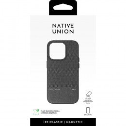 Чехол NATIVE UNION (RE)ClASSIC Magnetic пластик черный для iPhone 15 Pro