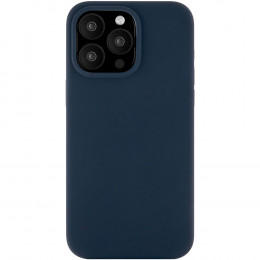 Чехол uBear Touch Mag Case силикон темно-синий (с MagSafe) для iPhone 15 Pro Max