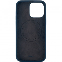 Чехол uBear Touch Mag Case силикон темно-синий (с MagSafe) для iPhone 15 Pro Max