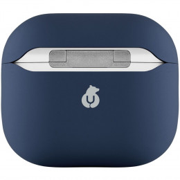 Чехол накладка Touch силикон soft-touch uBear темно-синий для AirPods 3 (CS64DB04-AP21)