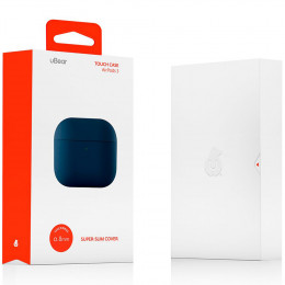 Чехол накладка Touch силикон soft-touch uBear темно-синий для AirPods 3 (CS64DB04-AP21)