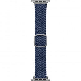 Ремешок UNIQ 44MM-ASPOBLU для Apple Watch 42 (44, 45) mm. нейлоновый синий Aspen S-M-L