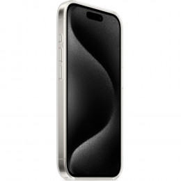 Чехол KWI-NI накладка силикон (с MagSafe) для iPhone 15 Pro Max прозрачный