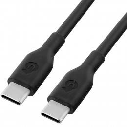 Кабель uBear Life (DC23BLH20LF-CC) USB-C - USB-С 2м черный