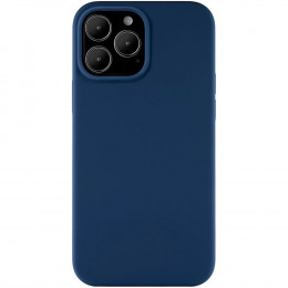 Чехол uBear Touch Mag Case силикон темно-синий (с MagSafe) для iPhone 13 Pro Max