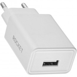 СЗУ Rocket Base (RWC501WH10BS-A) 1 USB 10,5W, белое