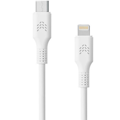 Кабель Rocket Flex (RDC510WH01FL-CL) USB-C - Lightning 1м белый