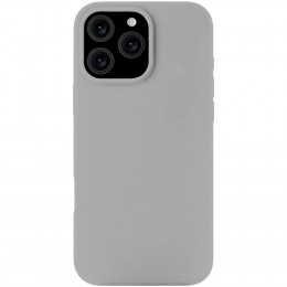 Чехол Rocket Silk силикон (с MagSafe) для iPhone 16 Pro Max серый