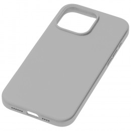 Чехол Rocket Silk силикон (с MagSafe) для iPhone 16 Pro Max серый