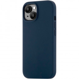Чехол uBear Touch Mag Case силикон темно-синий (с MagSafe) для iPhone 15