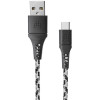 Кабель Rocket Contact (RDC504BW01CT-AC) USB - USB-С 1м черно-белый