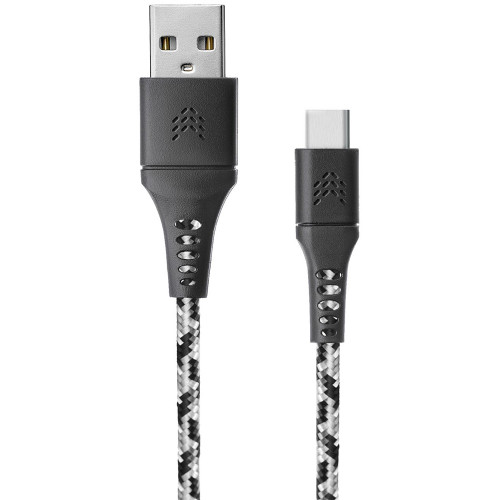 Кабель Rocket Contact (RDC504BW01CT-AC) USB - USB-С 1м черно-белый