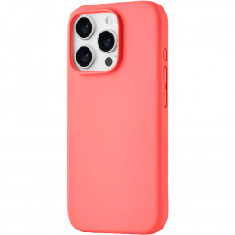 Чехол uBear Touch Mag Case силикон коралловый (с MagSafe) для iPhone 16 Pro
