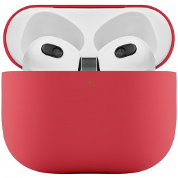 Чехол накладка Touch силикон soft-touch uBear красный для AirPods 3 (CS64RR04-AP21)