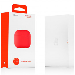 Чехол накладка Touch силикон soft-touch uBear красный для AirPods 3 (CS64RR04-AP21)